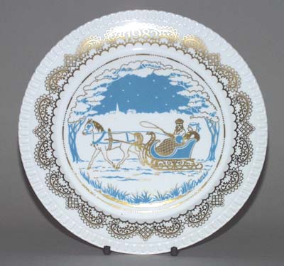 Christmas Plate 1982